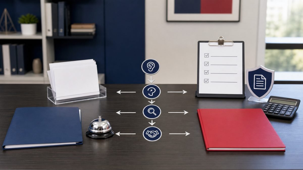 Bank of America interview role-play setup balancing customer service steps with compliance checks