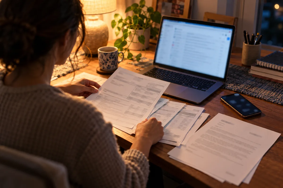 How long does a background check take: applicant gathering W-2s and pay stubs to prove past employment